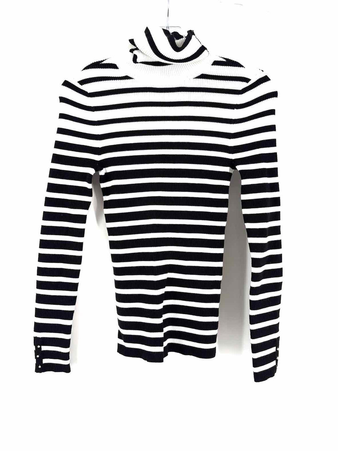 Size XS White House Black Market Black/White Sweater