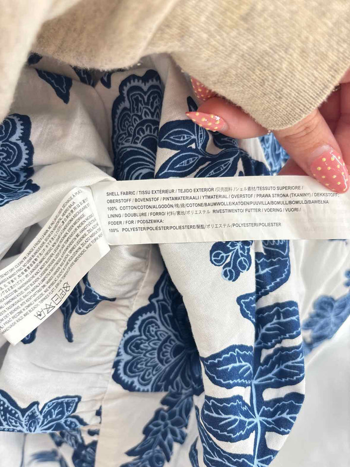 Size M MOON RIVER Navy Print Dress