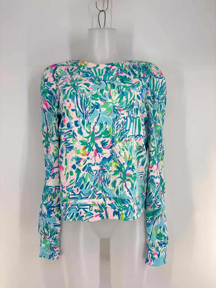 Size S Lilly Pulitzer Teal Sweater