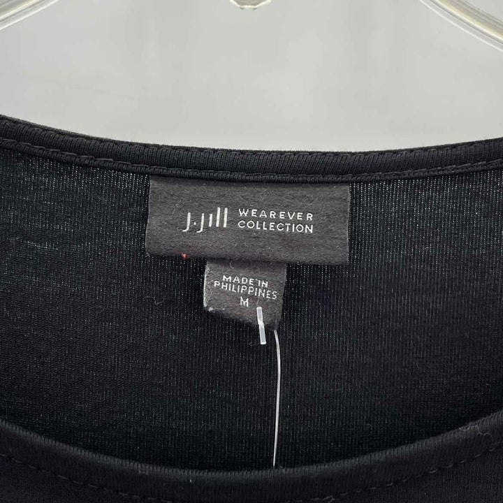 Size M J JILL Black Shirt