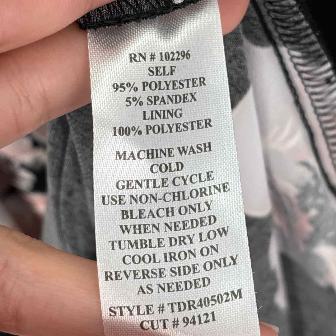 Size 12 CONNECTED APPAREL Black Dress