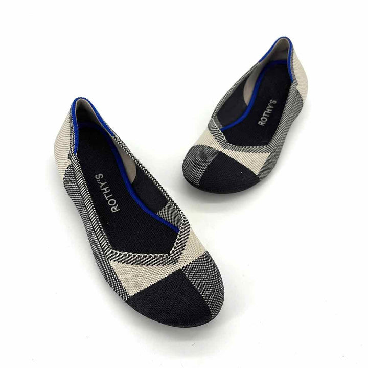 Shoe Size 6.5 ROTHY'S Multi-Color Knit Flats