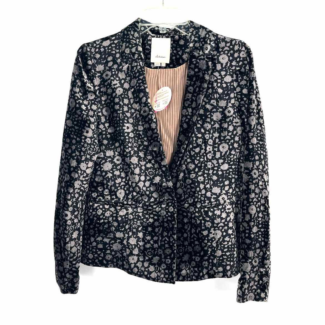 Size 4 Anthropologie Black Velvet Jacket