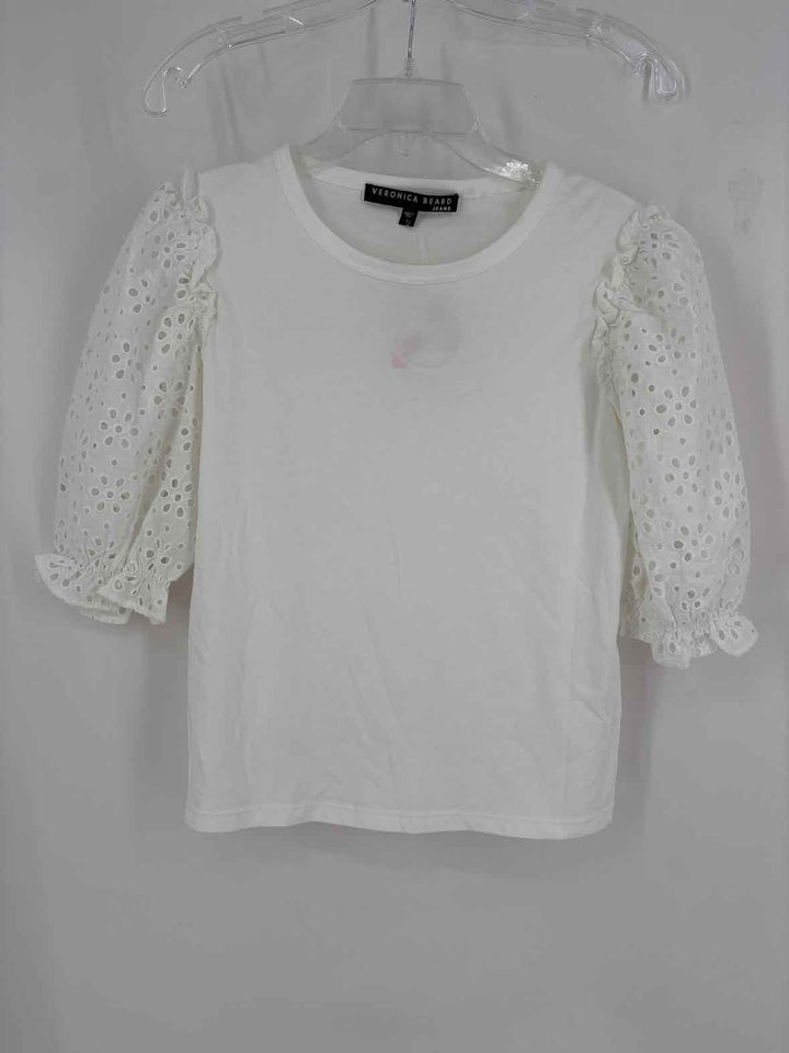 Size S VERONICA BEARD White Shirt