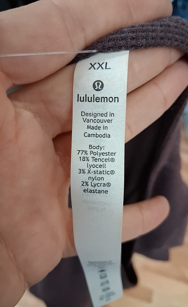 Size XXL Lululemon Purple Shirt