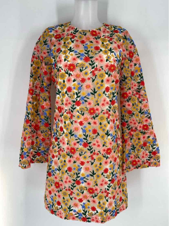 Size 8 ANTONIO MELANI Multi-Color Dress