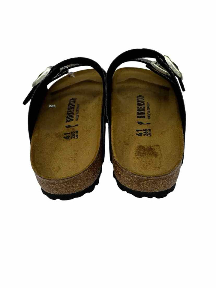 Shoe Size 41 Birkenstock Gold Leather Sandals