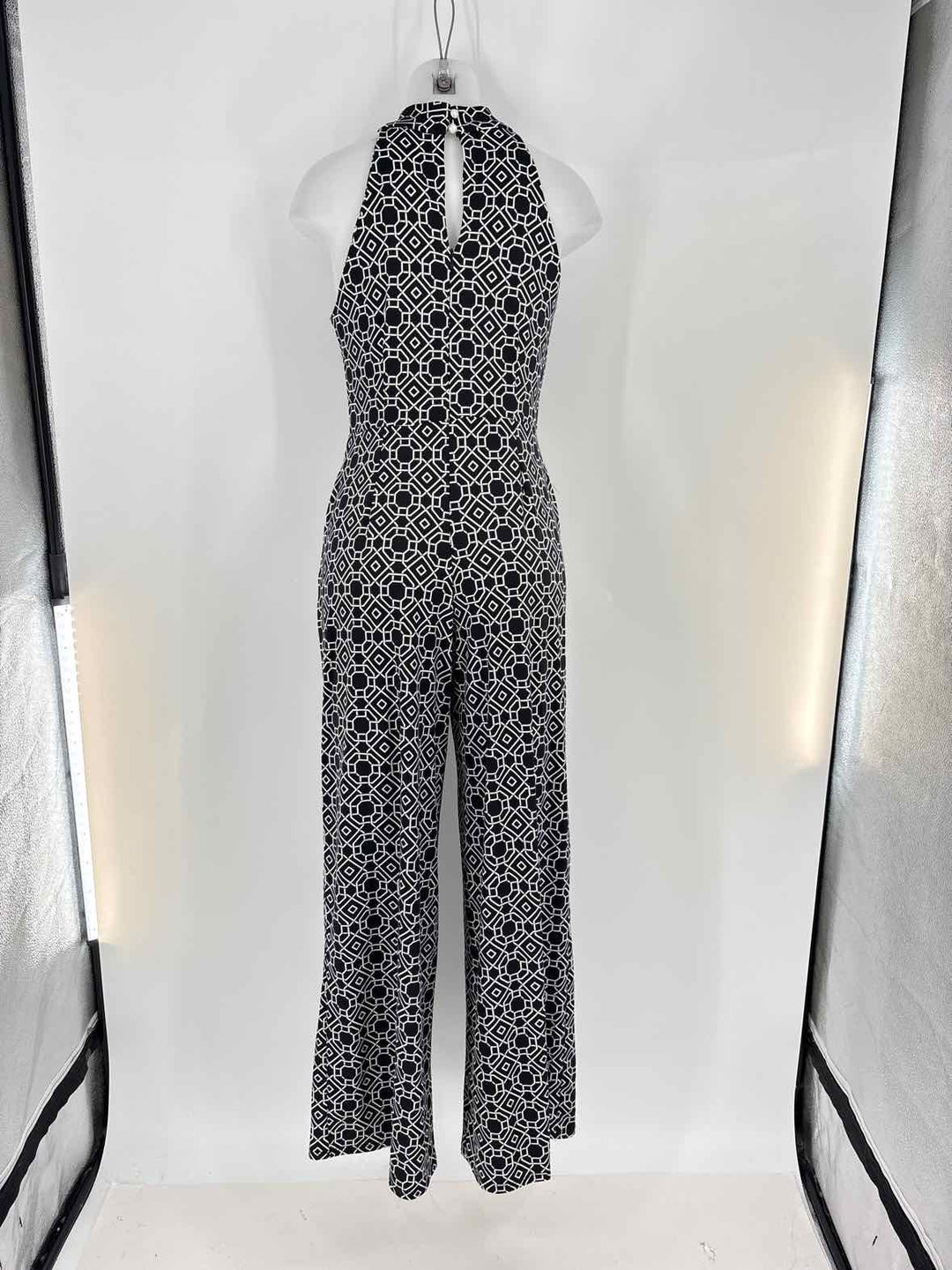 Size S NINA LEONARD Black/White Romper