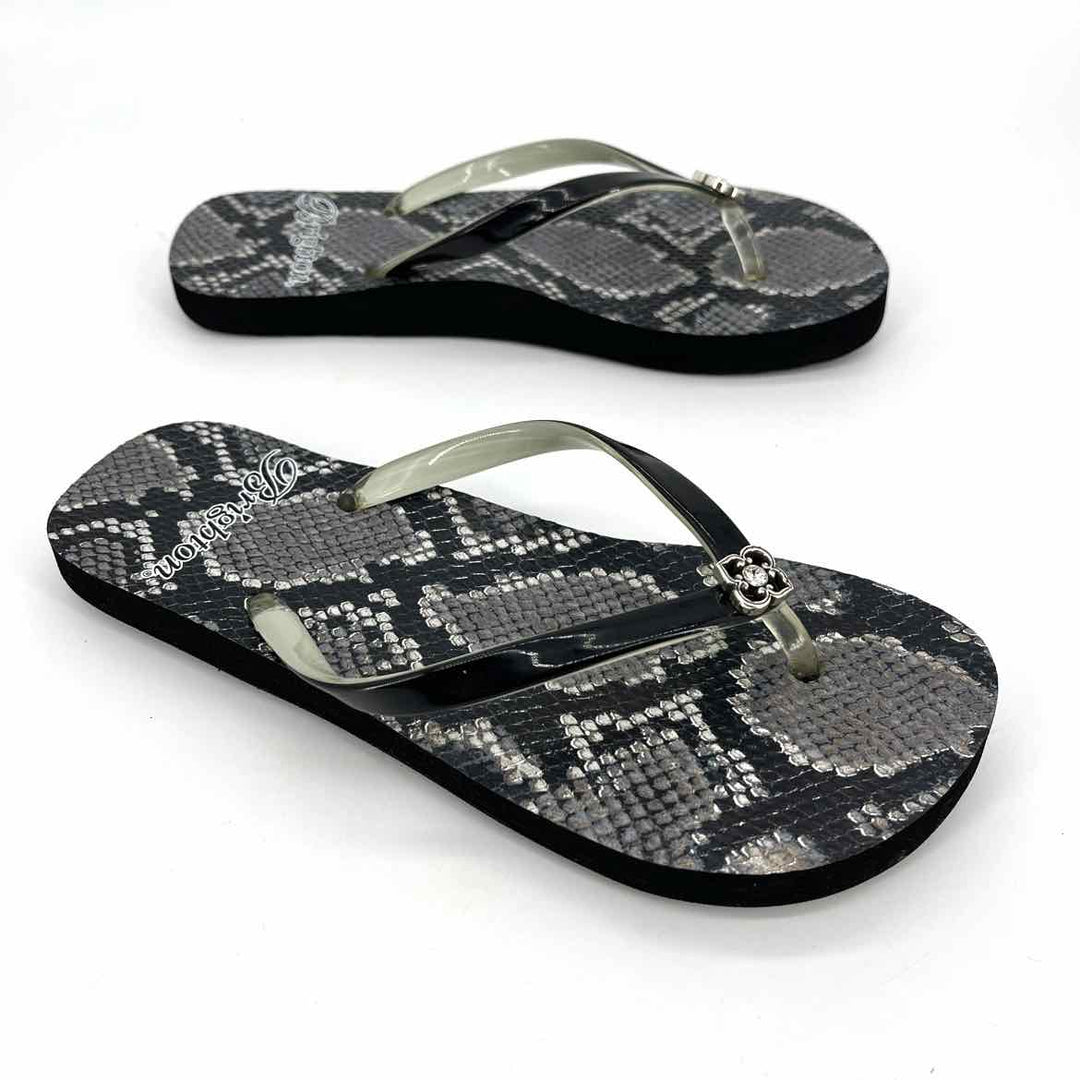 Shoe Size 6 BRIGHTON Gray Sandals
