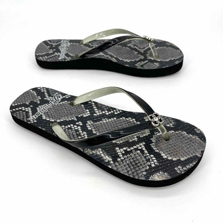 Shoe Size 6 BRIGHTON Gray Sandals