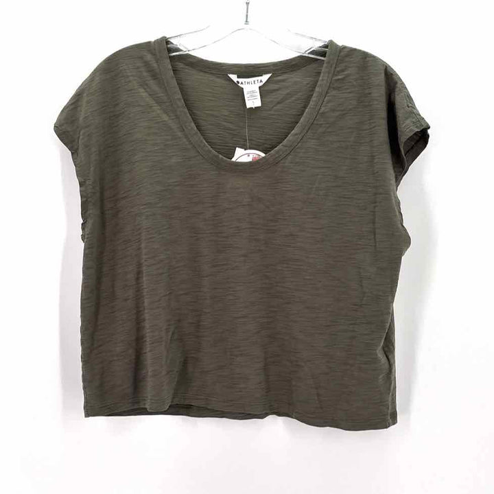 Size S Athleta Olive Shirt