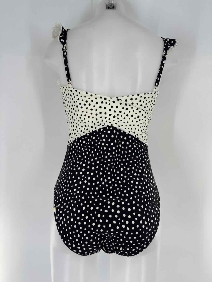 Size 10 Black/White Swimsuit