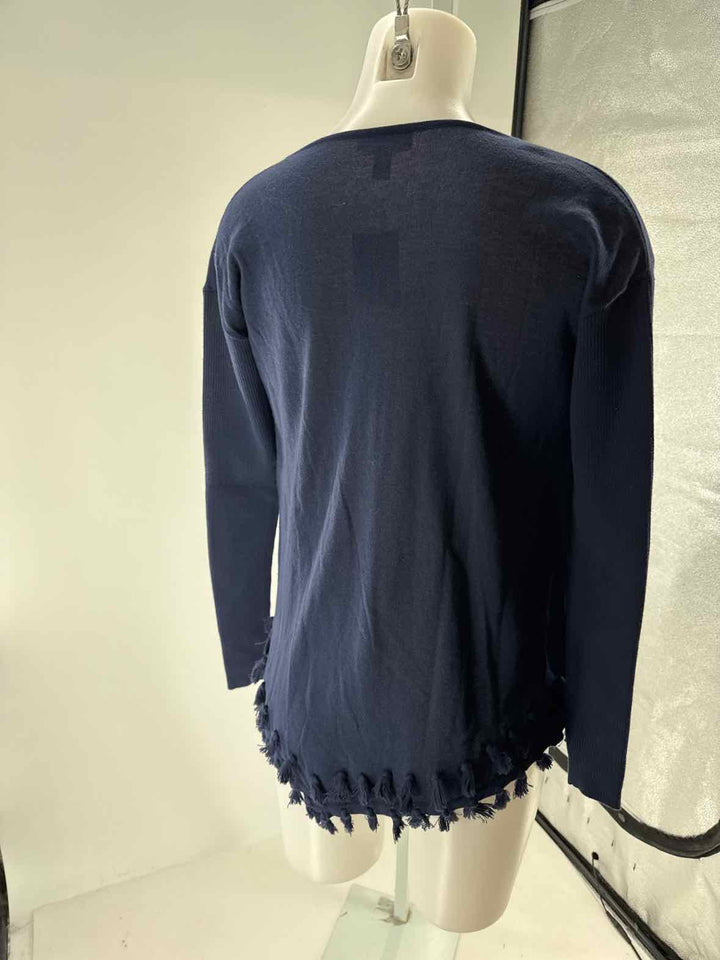 Size S Lilly Pulitzer Navy Cotton Sweater