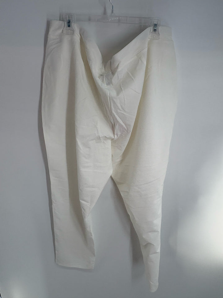 Size 3X Eileen Fisher White Pants