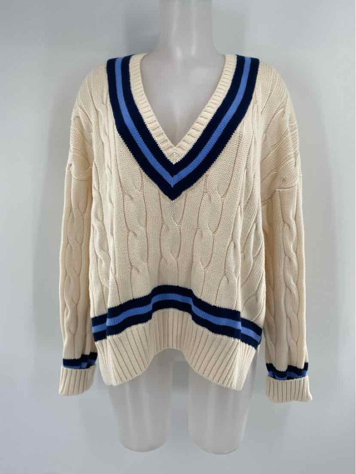 Size XL RALPH LAUREN Cream Sweater