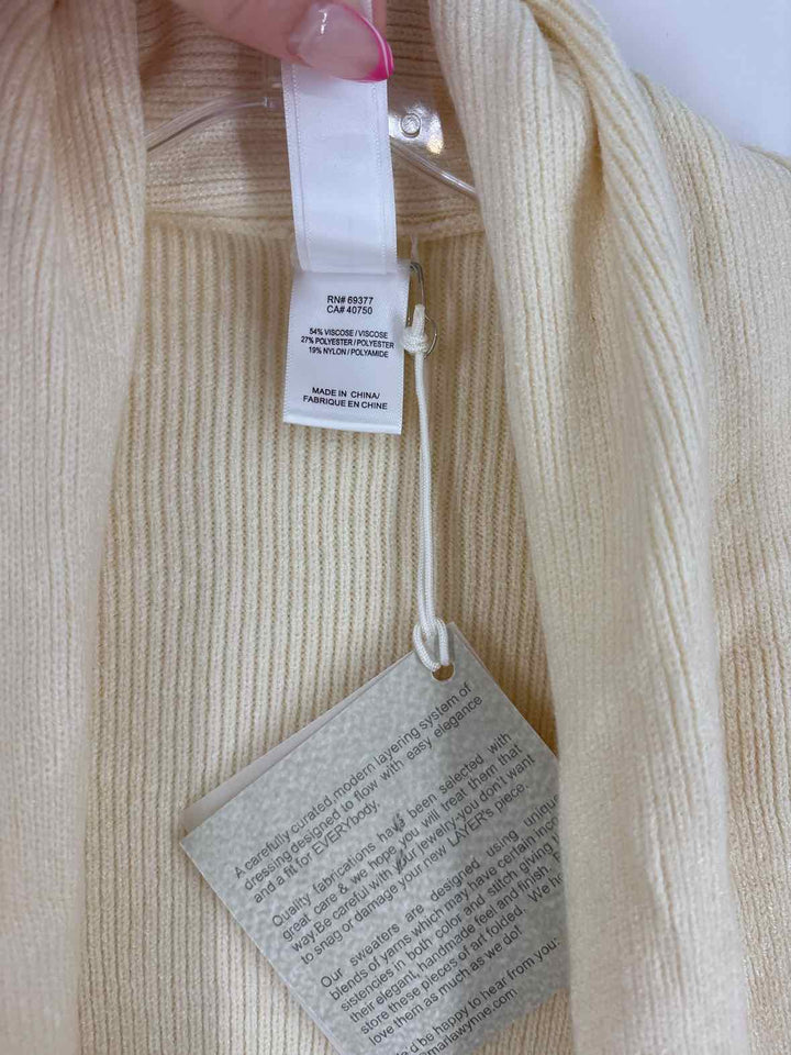 Size M Ivory Cardigan