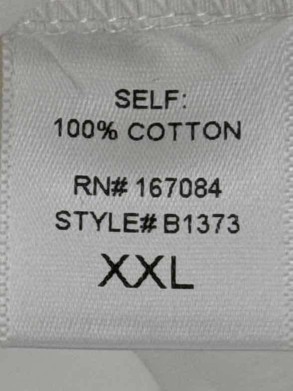 Size XXL TUCKERNUCK White Shirt