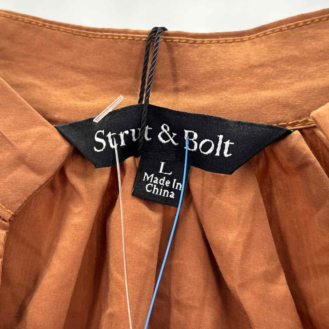 Size L Brown Dress