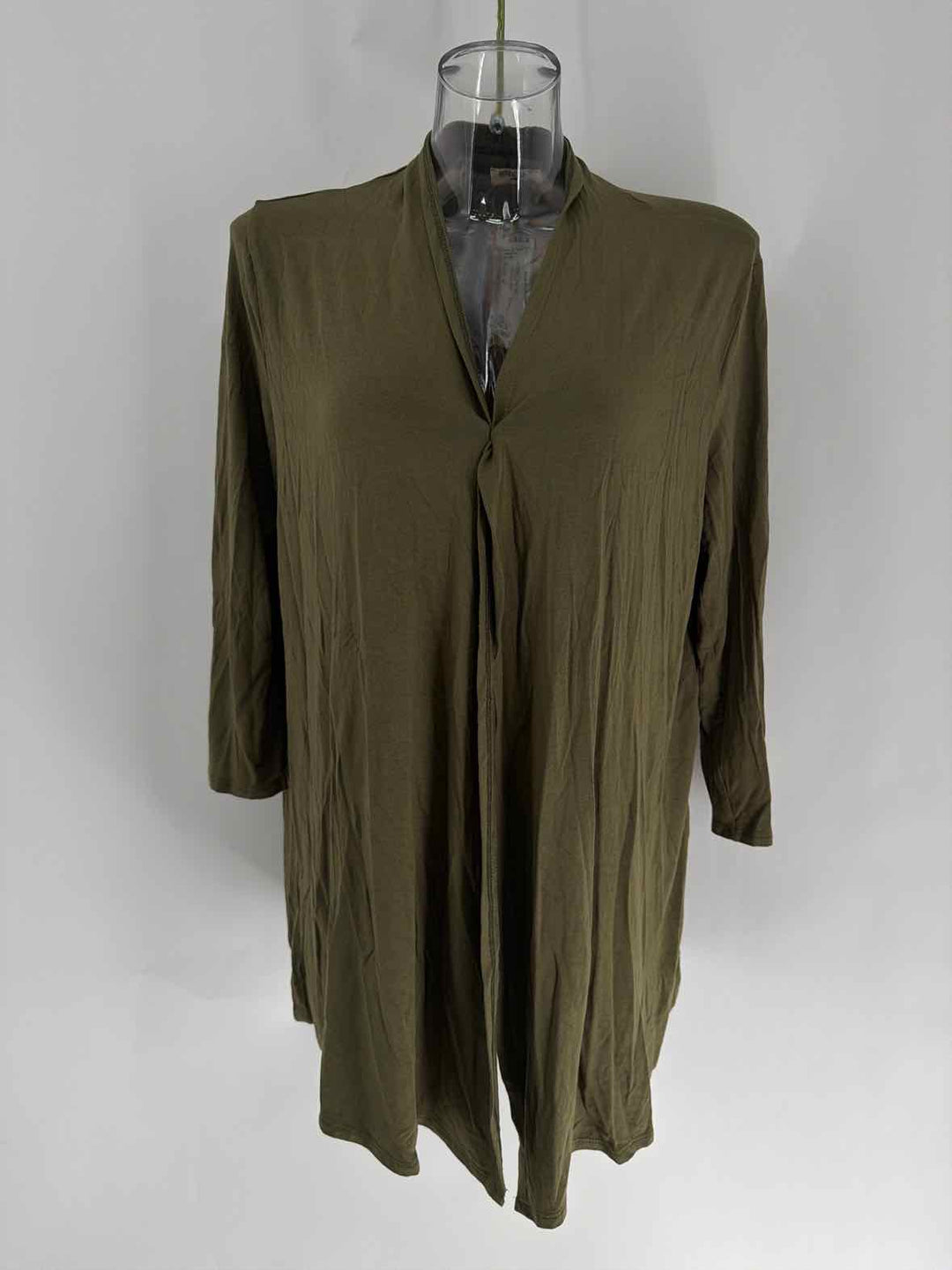 Size M Olive Cardigan