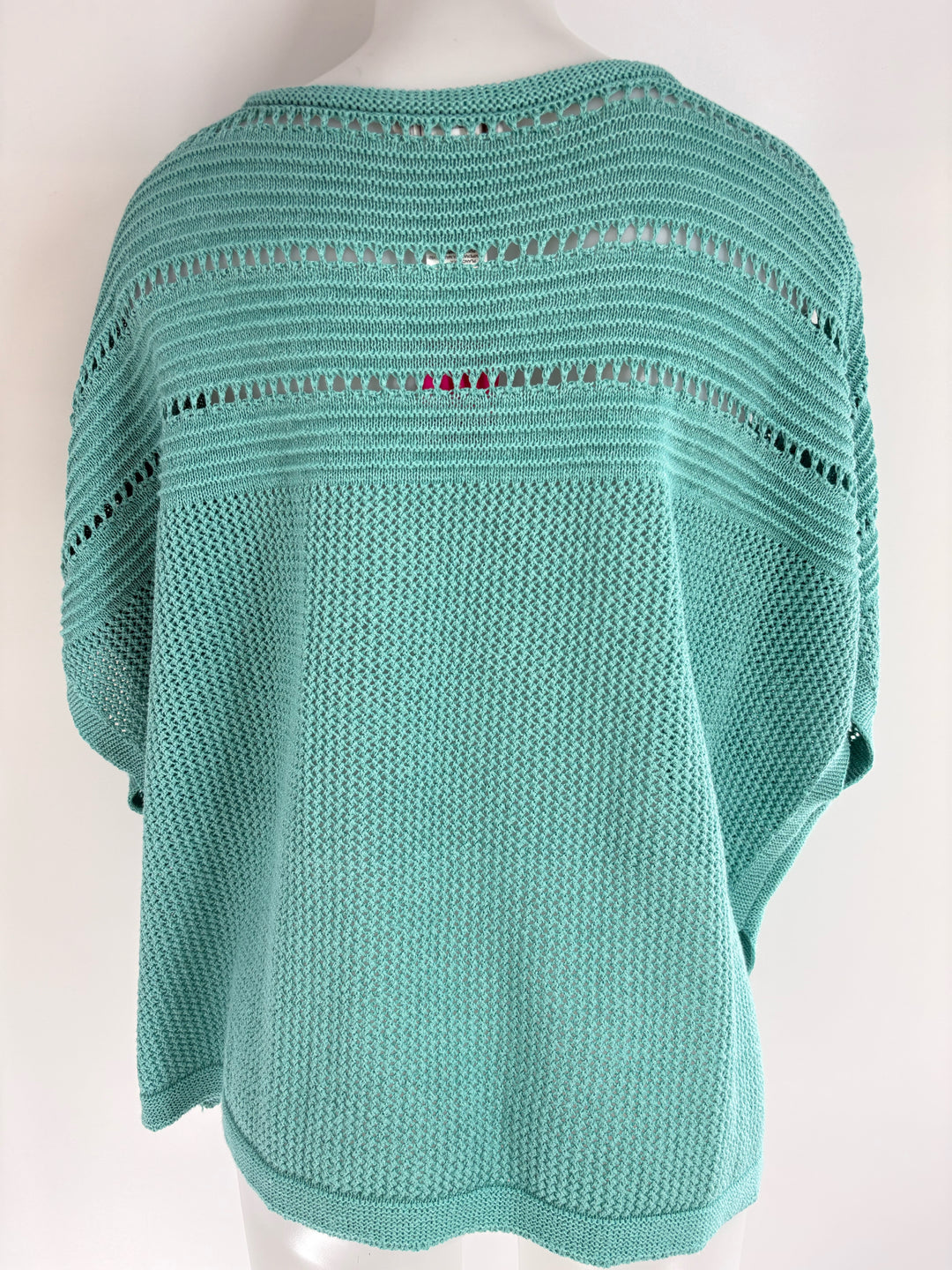 Size S/M Chico's Teal Knit Shirt