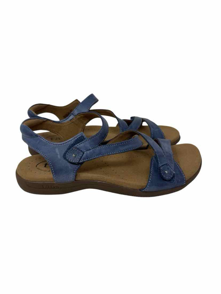 Shoe Size 7 TAOS Blue Leather Sandals