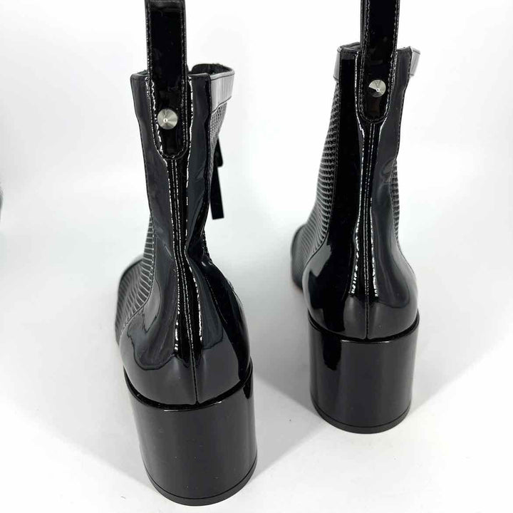 Shoe Size 41 CHRISTIAN LOUBOUTIN Black PATENT Luxury - Boots