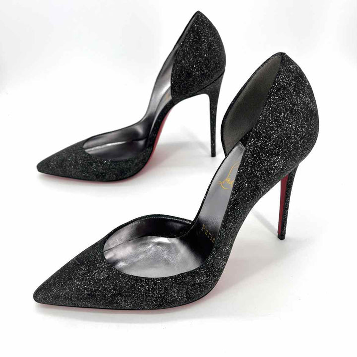 Shoe Size 39 CHRISTIAN LOUBOUTIN Pewter Luxury - Pumps