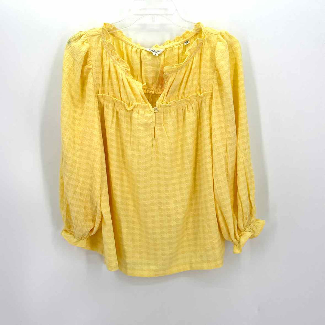 Size S MAX STUDIO Yellow Shirt