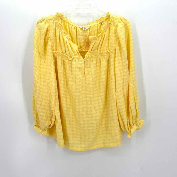 Size S MAX STUDIO Yellow Shirt