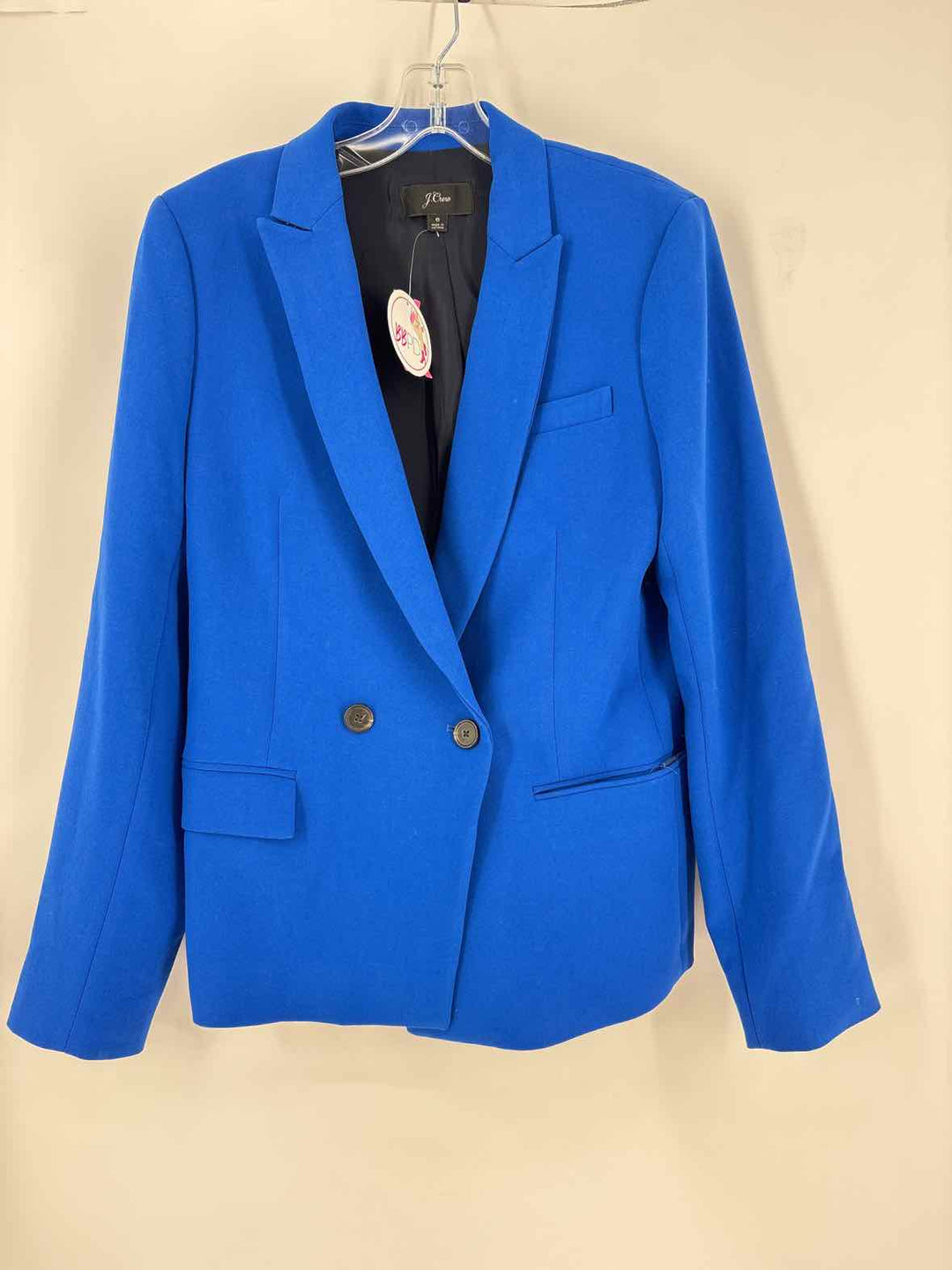 Size 6 J Crew Blue Jacket