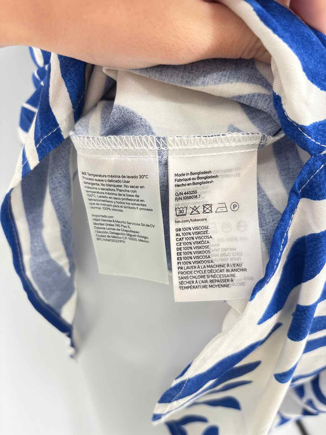 Size M H&M Blue Dress