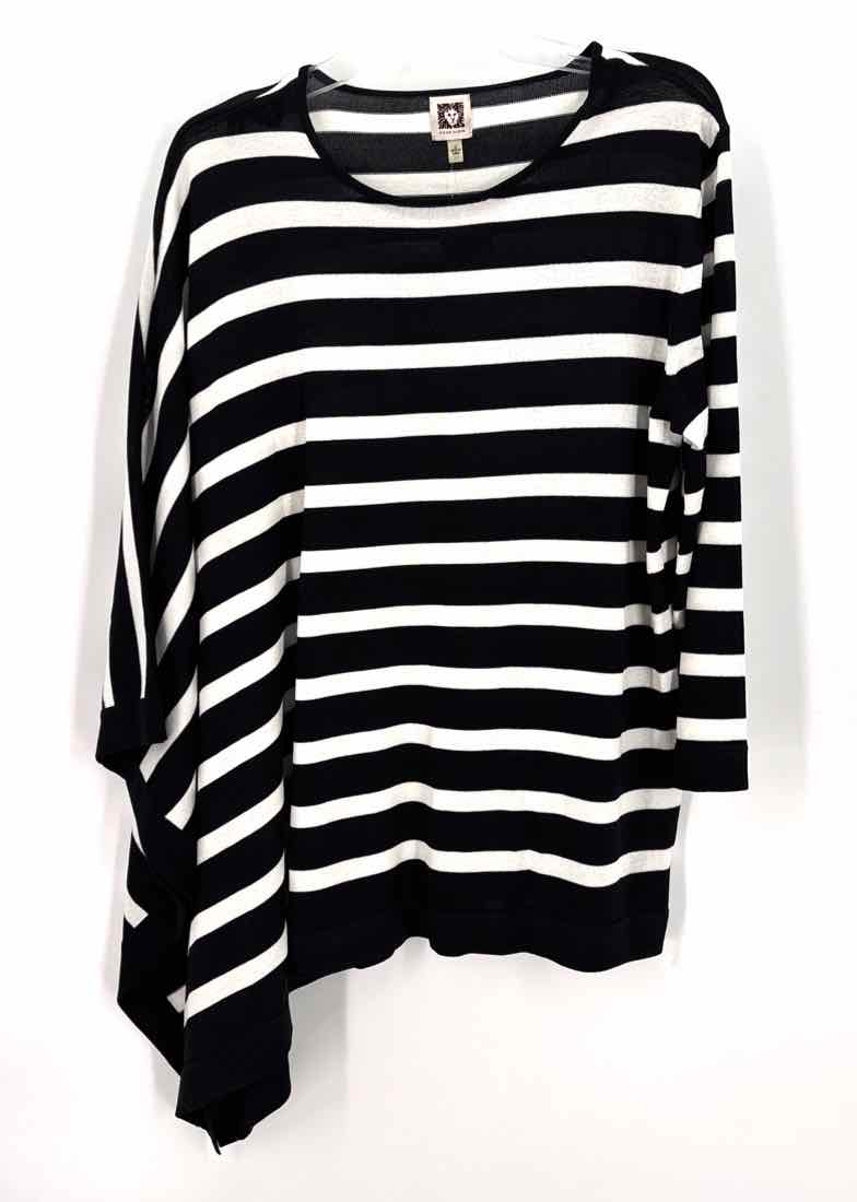 Size L Anne Klein Multi-Color Knit Sweater
