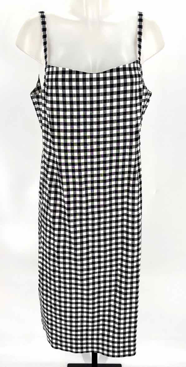 Size 16 J Crew Black/White Dress