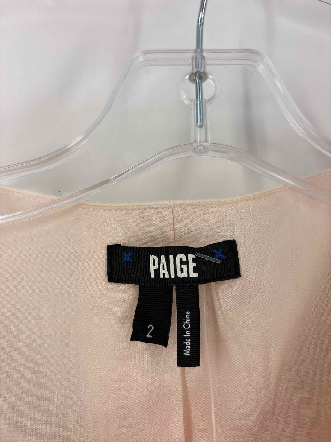 Size 2 PAIGE Cream Vest