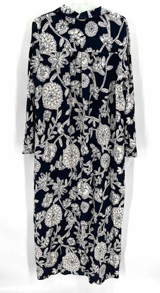 Size L LOFT Navy Dress