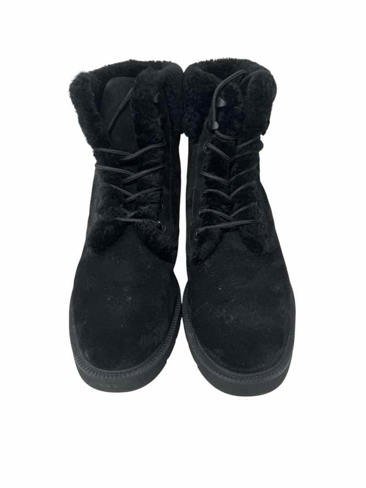 Shoe Size 7.5 VINCE Black Suede Boots