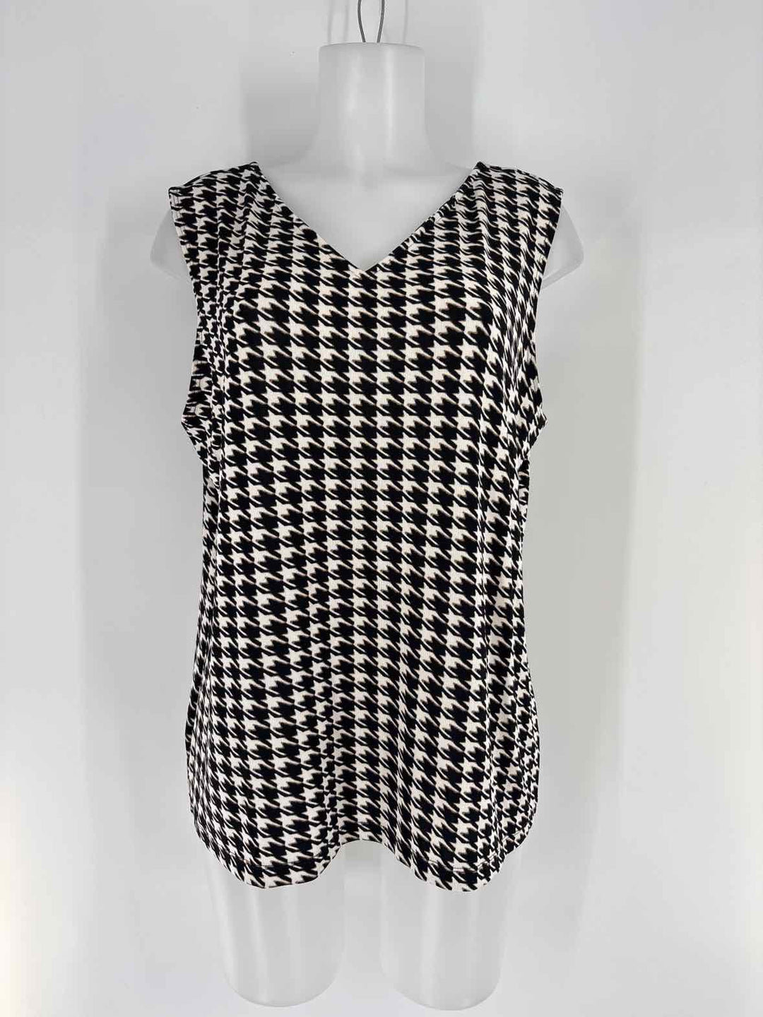 Size XL Chico's Black Print Shirt