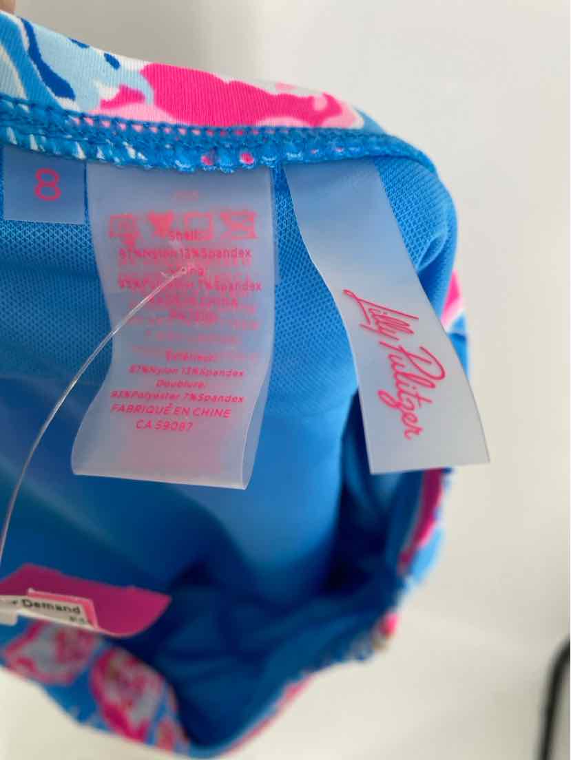 Size 8 Lilly Pulitzer Blue Print Swimsuit
