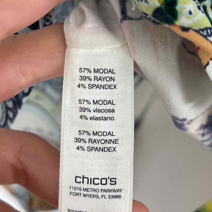 Size S Chico's Multi-Color Shirt