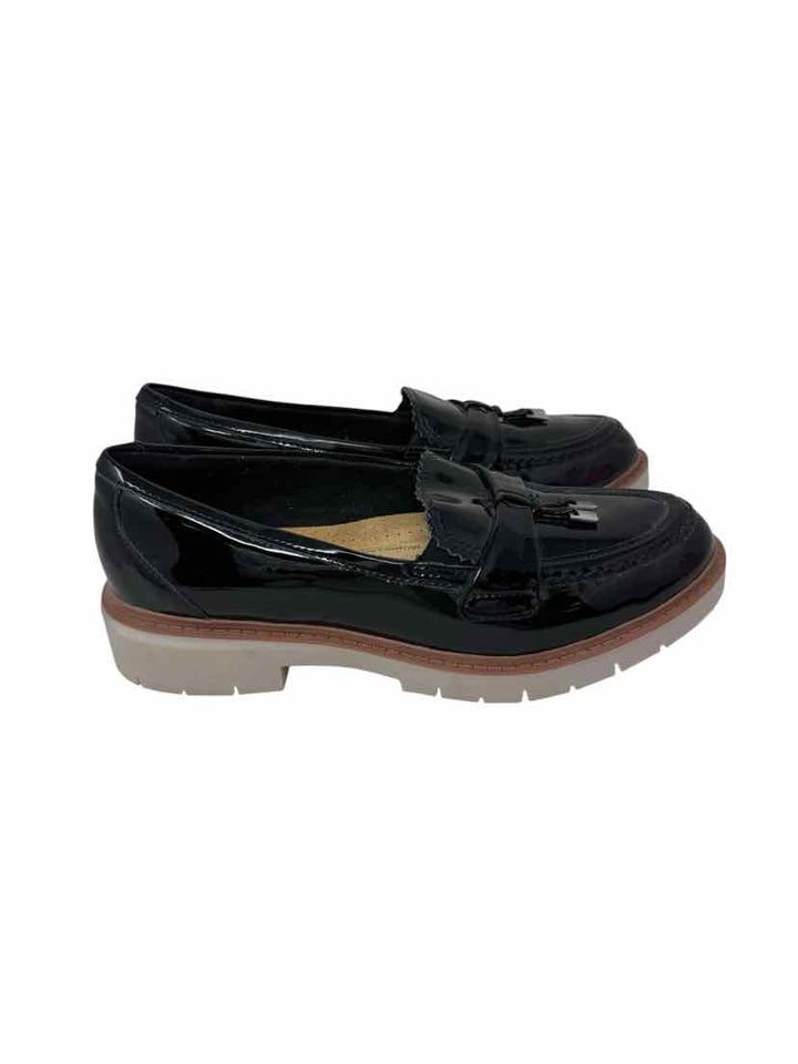 Shoe Size 6.5 CLARKS Black Loafers