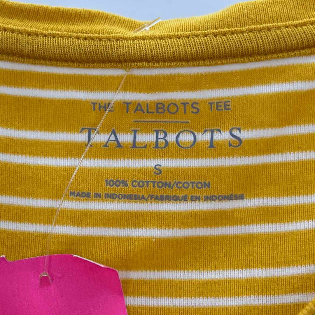 Size S Talbots Yellow Shirt
