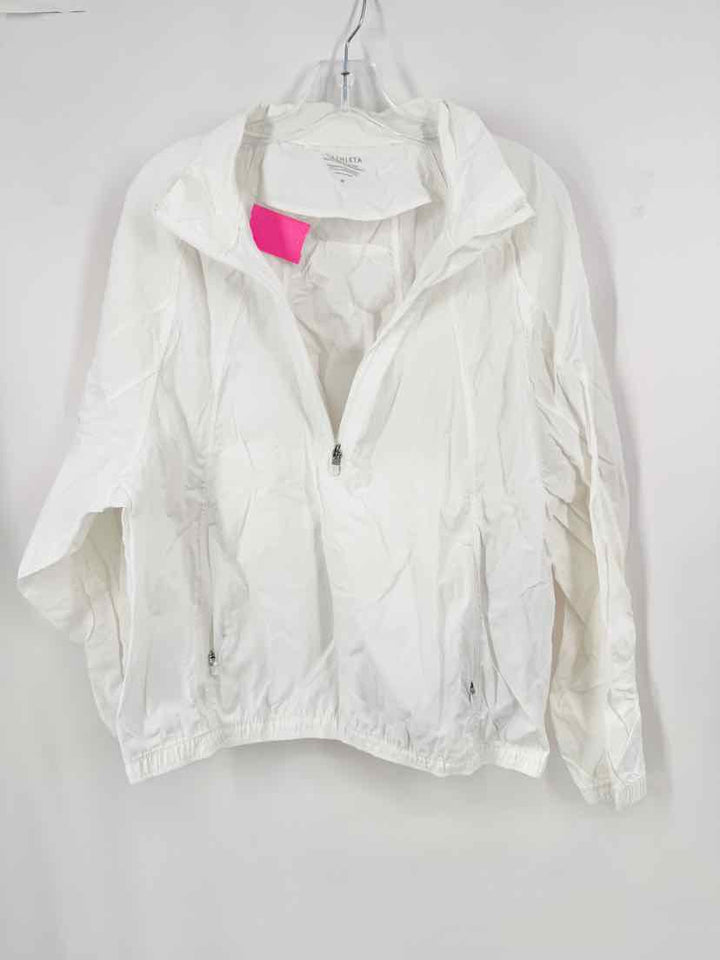Size M Athleta White Jacket