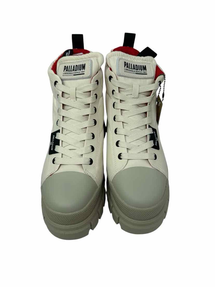 Shoe Size 10 Ivory Boots