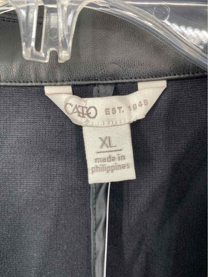 Size XL CATO Black Jacket