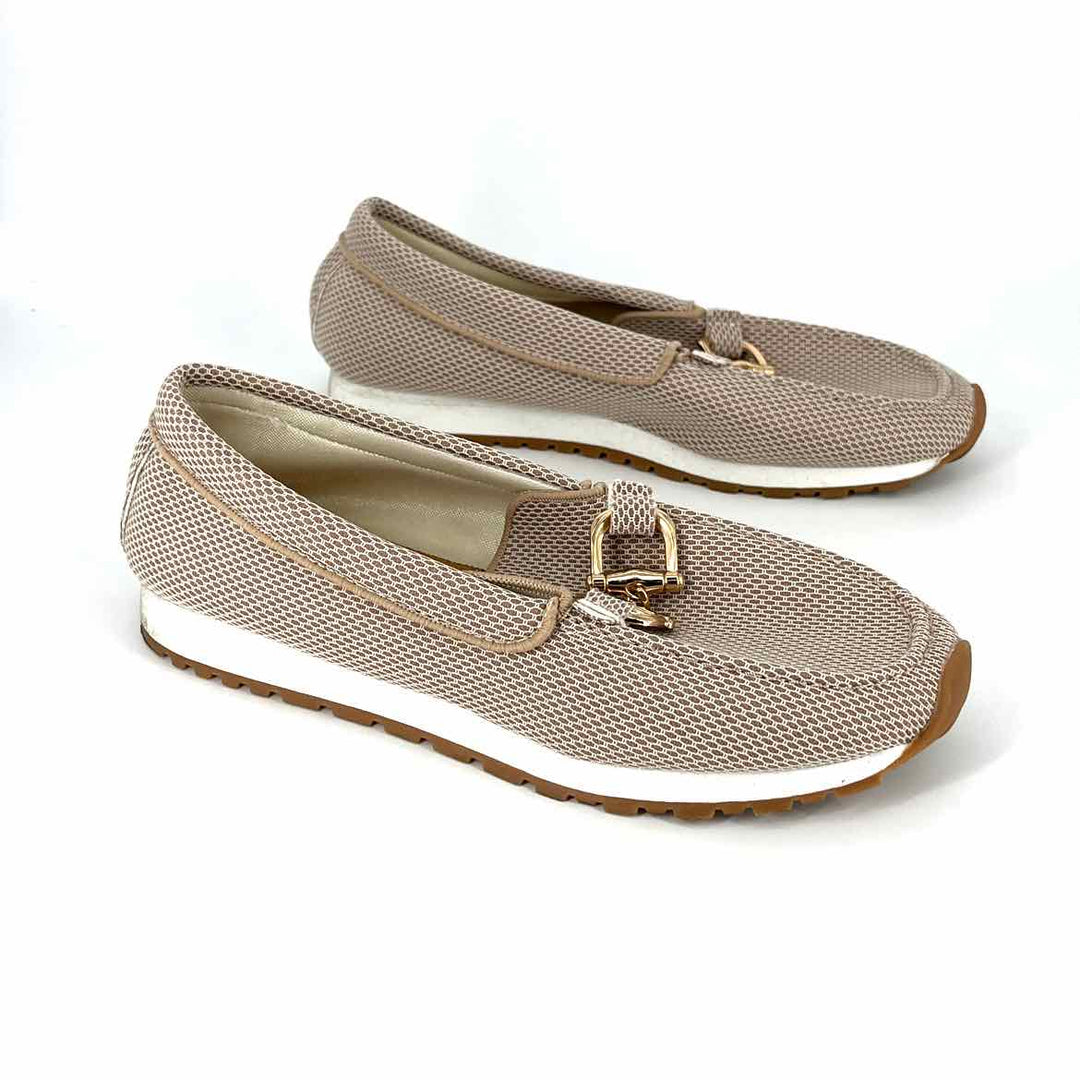 Shoe Size 41 Tan Knit Loafers