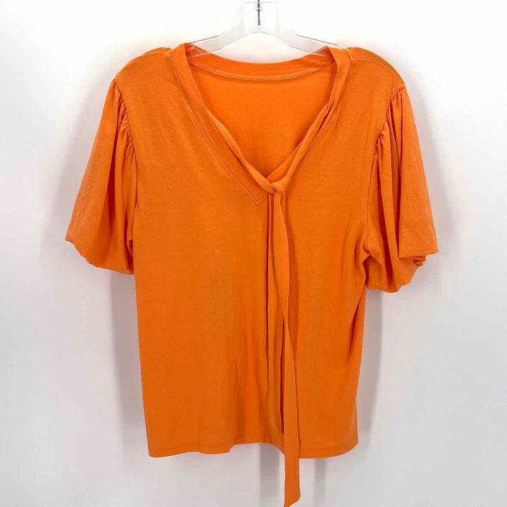 Size L CUPIO Orange Shirt