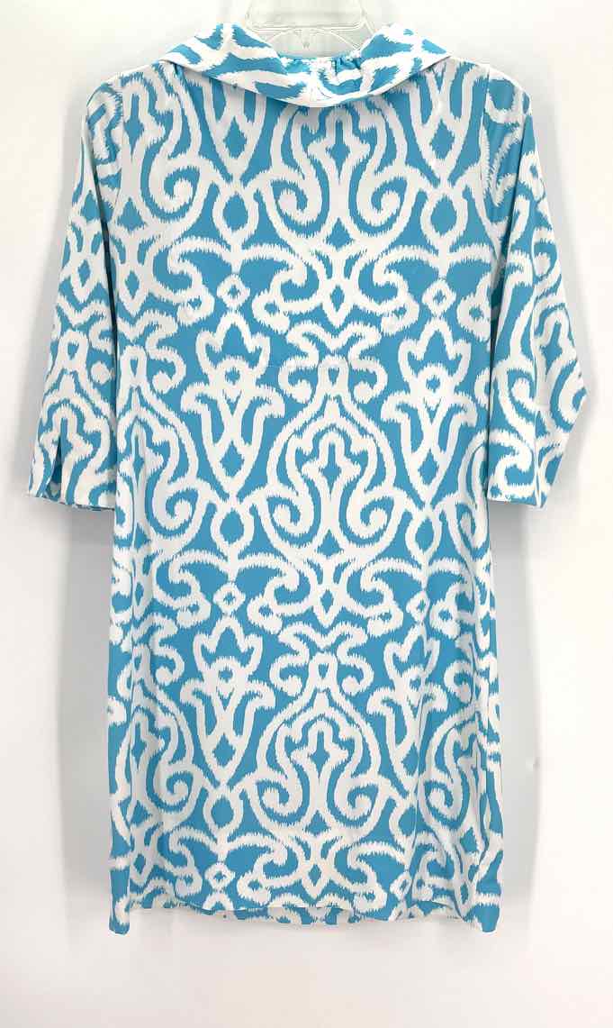 Size M Gretchen Scott Blue Dress