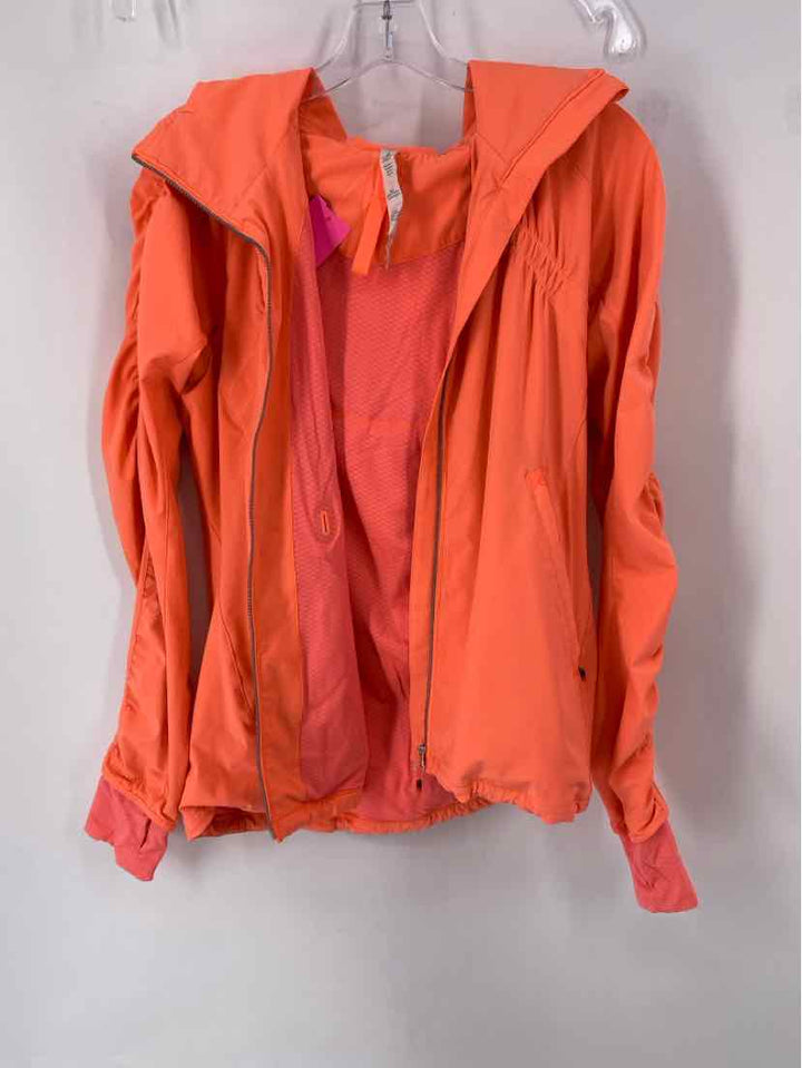 Size 6 Lululemon Orange Jacket