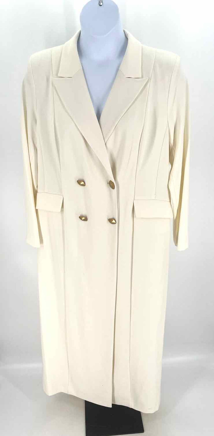 Size 16 DONNA KAREN Cream Dress