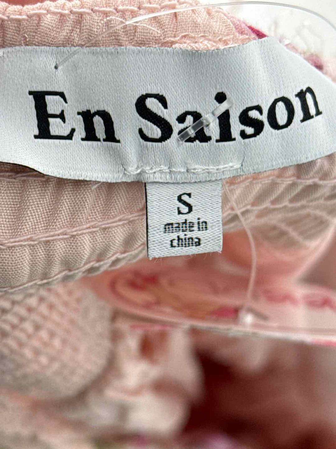 Size S PINK PRINT Dress